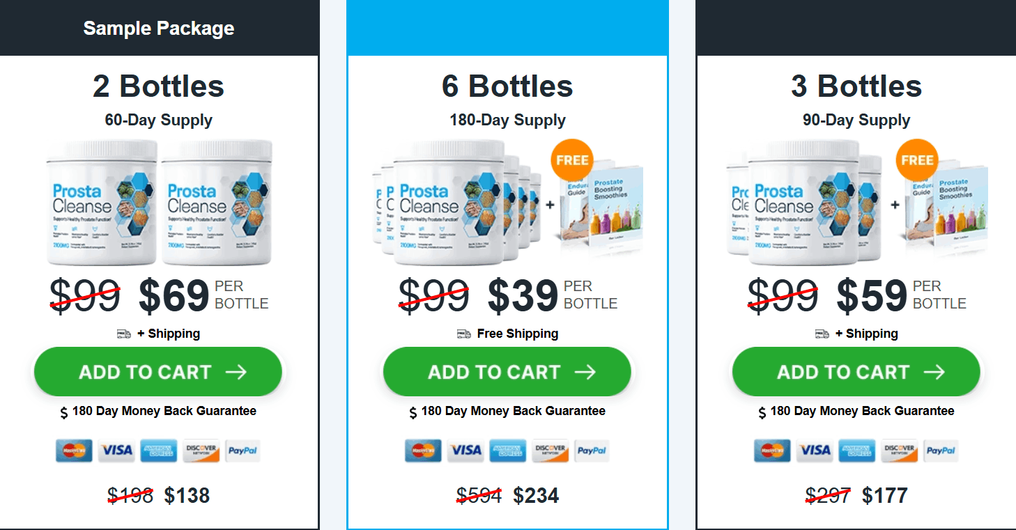 ProstaCleanse-Order Page